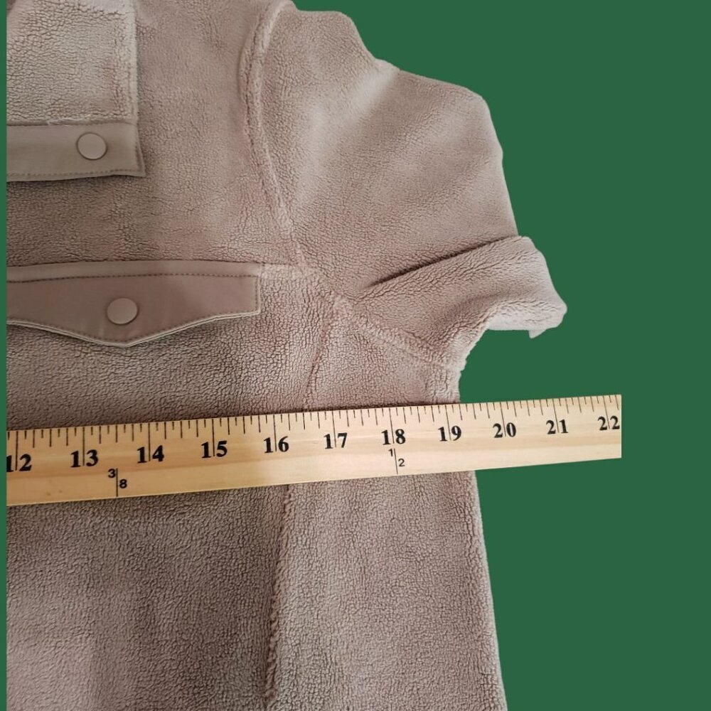 32 Degrees Heat Snap Pullover Fleece Jacket Womens Casual Warm Layer Tan Xsmall - Picture 6 of 9